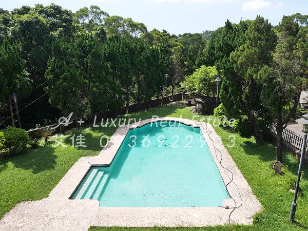 陽明山泳池別墅大花園