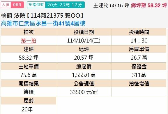 仁武拍賣透天-2