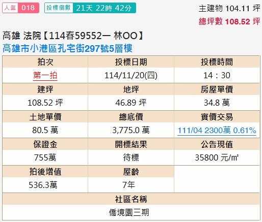 高雄小港拍賣透天-2