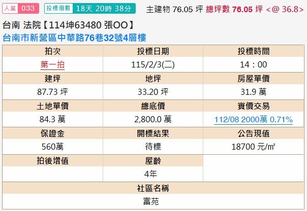 台南法拍透天-2