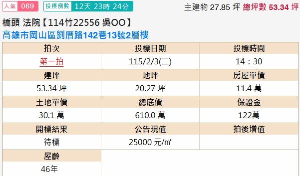 高雄岡山法拍透天-2