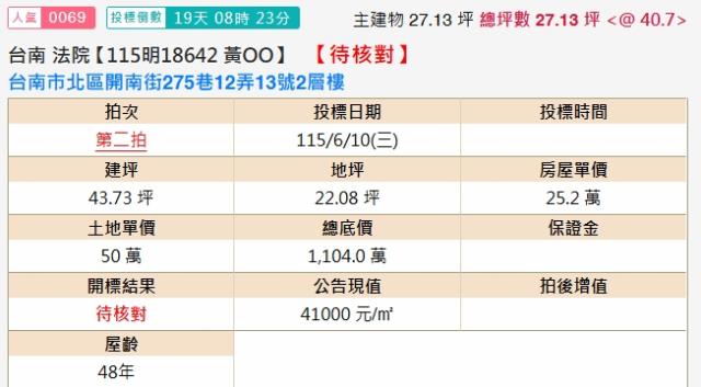 台南透天法拍-2