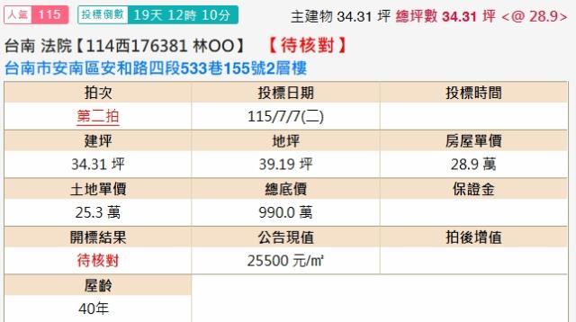 安南透天法拍-2