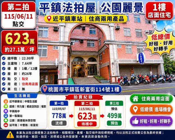 平鎮法拍店面-1