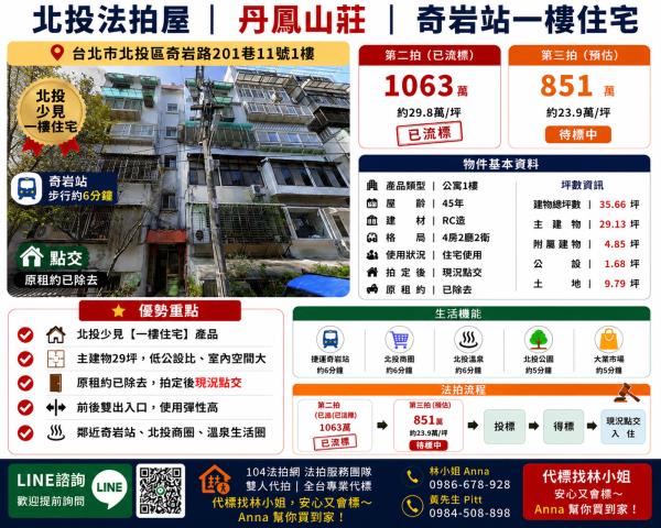 台北北投公寓法拍-1
