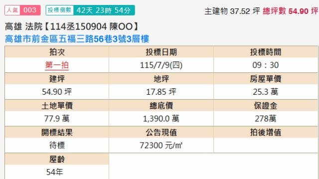 前金拍賣透天-2