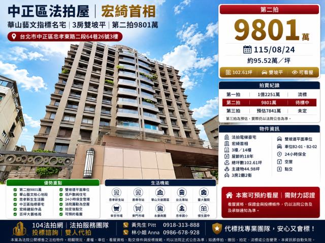 台北中正區法拍大樓-1