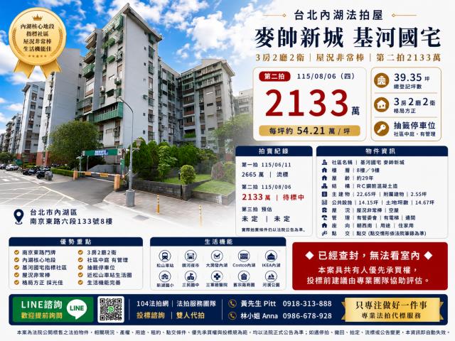 內湖拍賣華廈-1