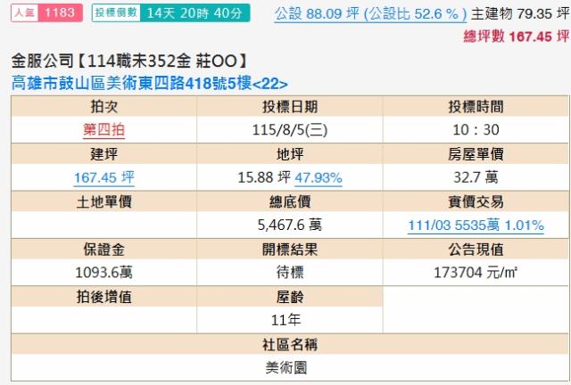 鼓山法拍大樓-2