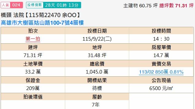大樹法拍透天-2