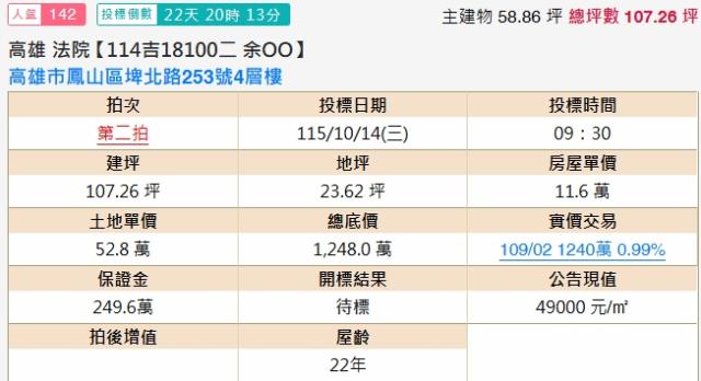 鳳山法拍透天-2