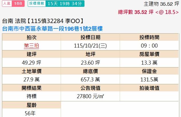 中西區法拍透天-2
