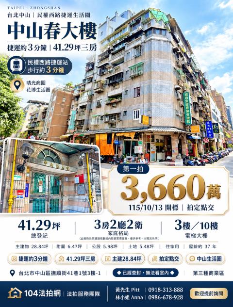 中山區法拍大樓-1